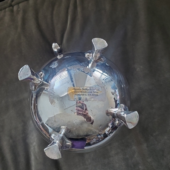 Cheeks Design &Art co. Silver plated footed pitcher - Picture 9 of 10